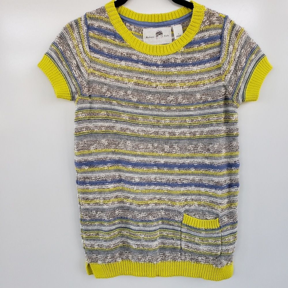 Anthropologie Guiliana Leila Capped Sleeve Sweater